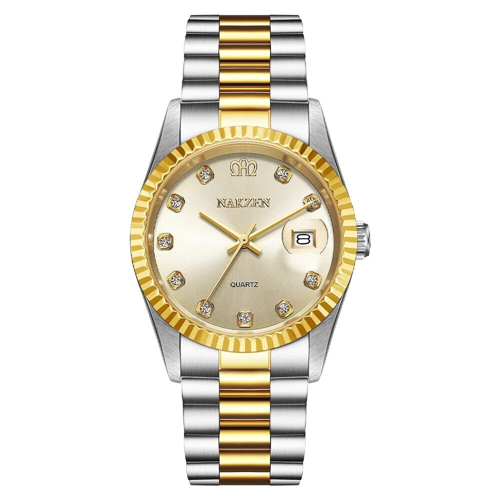 2020 Top Brand NAKZEN Luxury Men's Watch 30m Waterproof Date Clock Male Sports Watches Men Quartz Wrist Watch Relogio Masculino