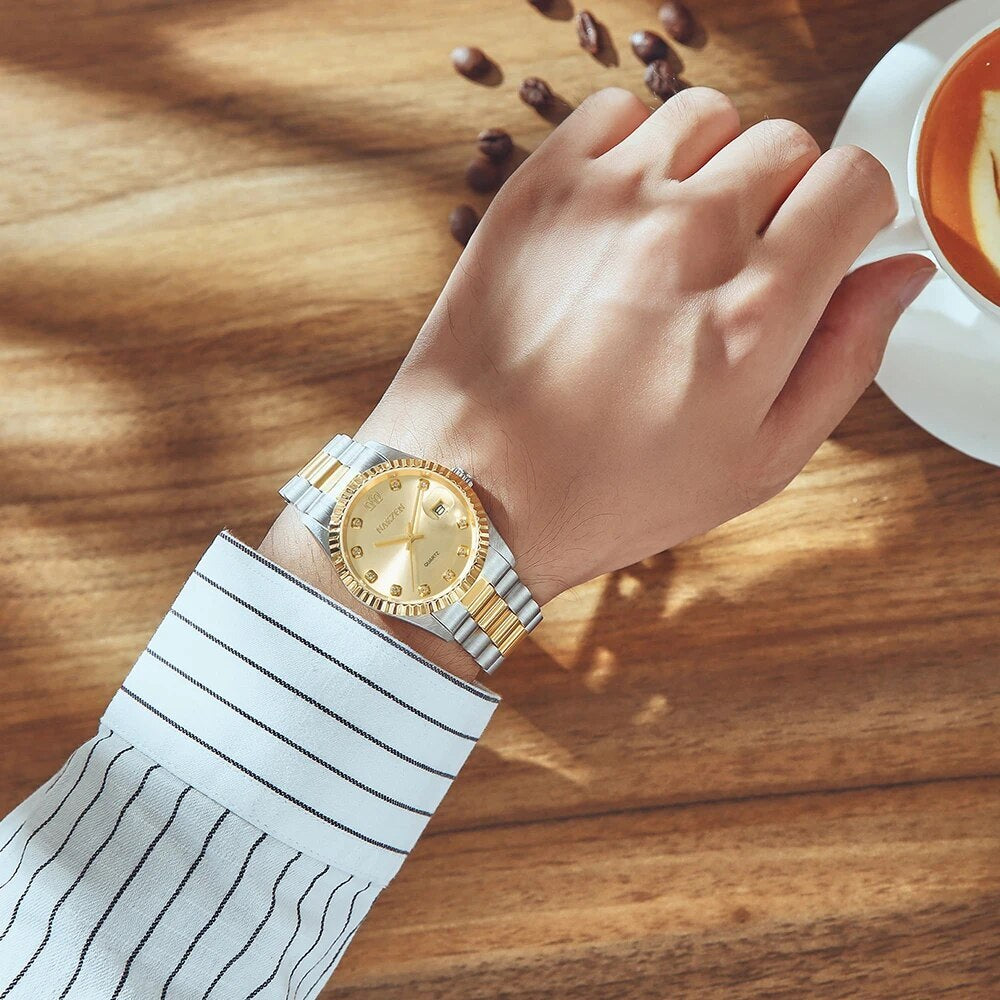 2020 Top Brand NAKZEN Luxury Men's Watch 30m Waterproof Date Clock Male Sports Watches Men Quartz Wrist Watch Relogio Masculino