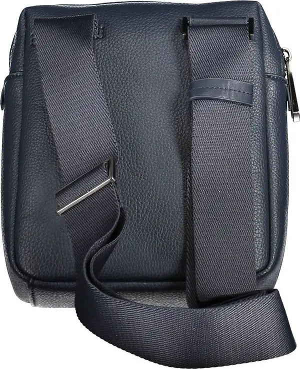 Calvin Klein  Blue Polyester Men Shoulder Bag